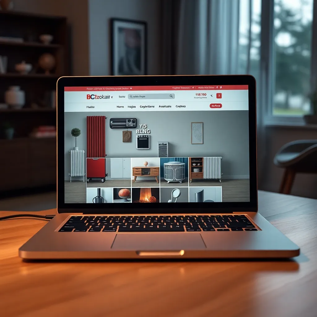 Online Store for Heating Products